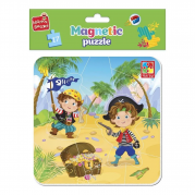 Гра розвиваюча м'які магнітні пазли Пірати